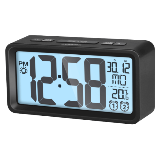 SENCOR DIGITÁLIS ÉBRESZTŐÓRA SDC 2800 B