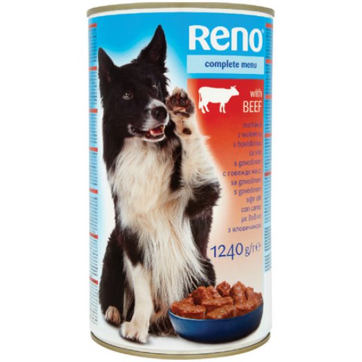 Reno konzerv kutyaeledel