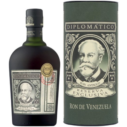 Diplomático Exclusiva 12 éves rum díszdobozban