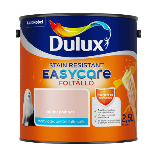 DULUX EASYCARE FALFESTÉK 2,5L PÚDER PAMACS