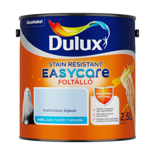 DULUX EASYCARE FALFESTÉK 2,5L HATÁRTALAN ÉGBOLT