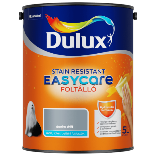 DULUX EASYCARE FALFESTÉK 5L DENIM DRIFT