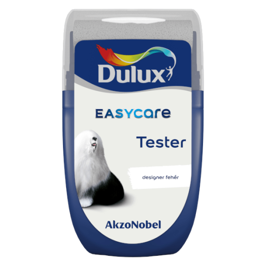 DULUX EASYCARE FALFESTÉK TESTER DESIGNER FEHÉR 30ML