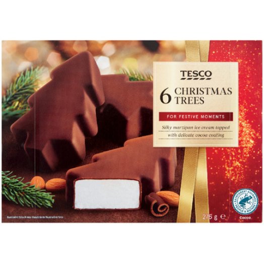 Tesco karácsonyfa jégkrém multipack