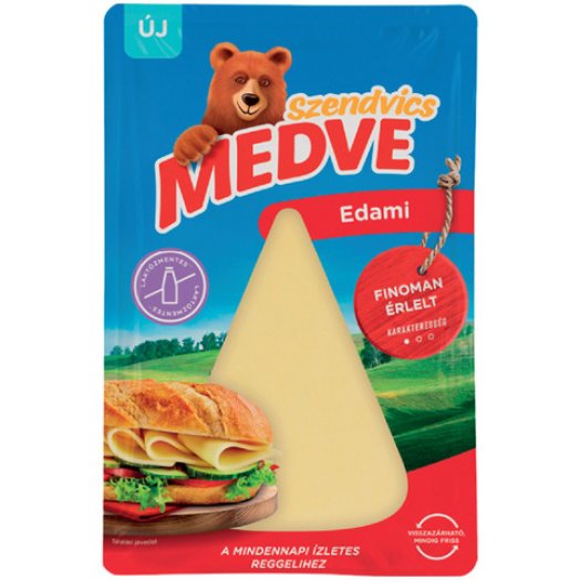 Medve szeletelt sajt