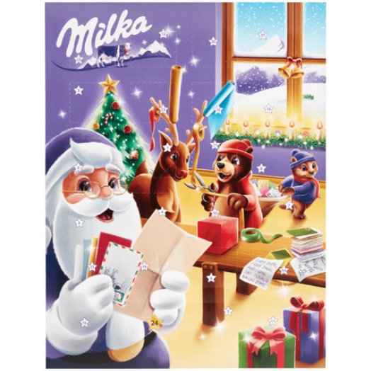 Milka adventi kalendárium