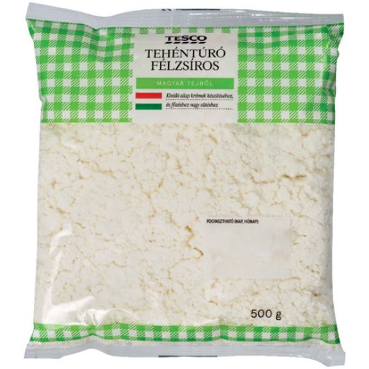 Tesco félzsíros túró