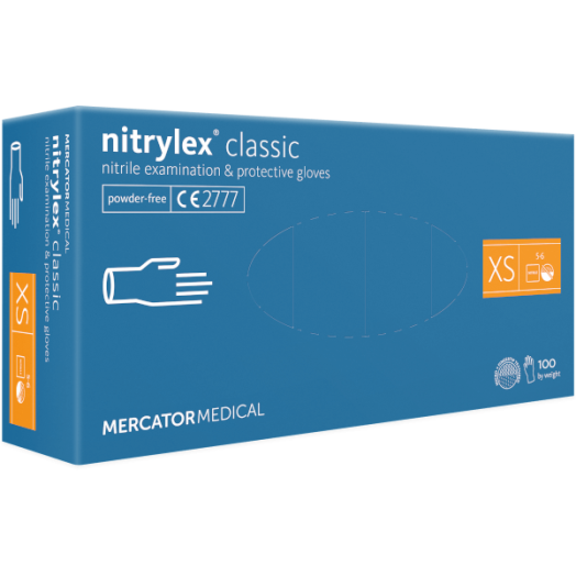 NITRIL KESZTYŰ XS 100DB/CSOMAG