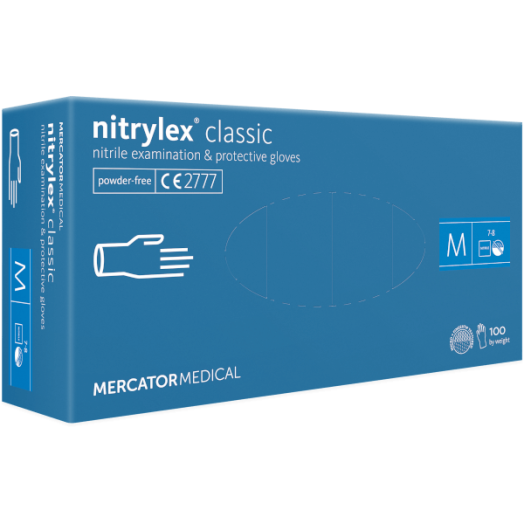 NITRIL KESZTYŰ M 100DB/CSOMAG