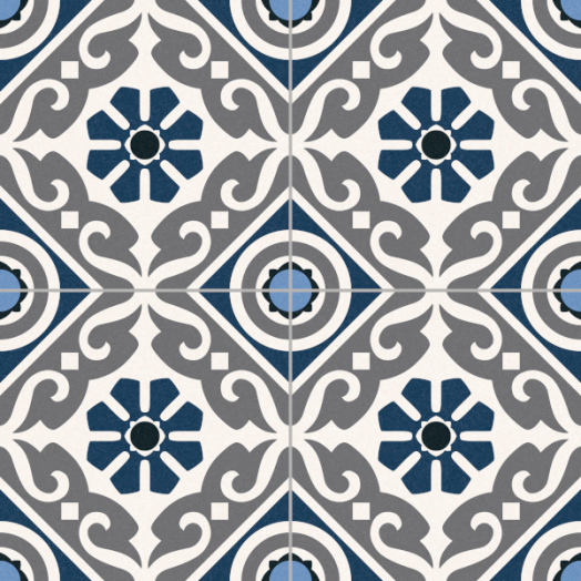MUSA BLUE GRES PADLÓLAP 33,15X33,15CM KÉK, 1,32M2/CSOMAG, PEI 4, MATT