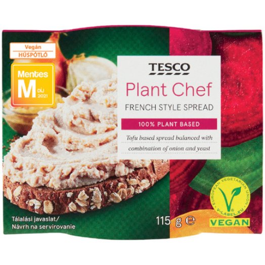 Tesco Plant Chef vegán krém
