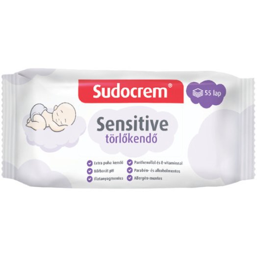 Sudocrem törlőkendő
