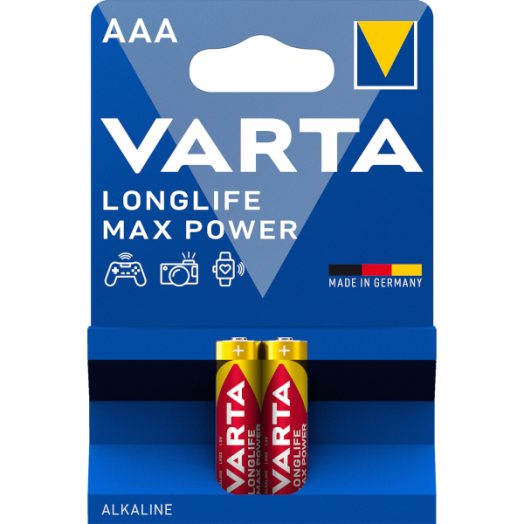 MAX TECH AAA 2BL ELEM 1,5V 1250 MAH