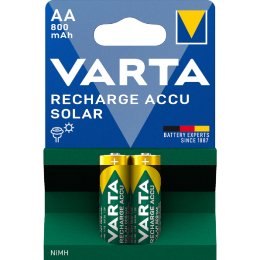 ÚJRATÖLTHETŐ SOLAR AKKU BL2 AA      800MAH 1,2V