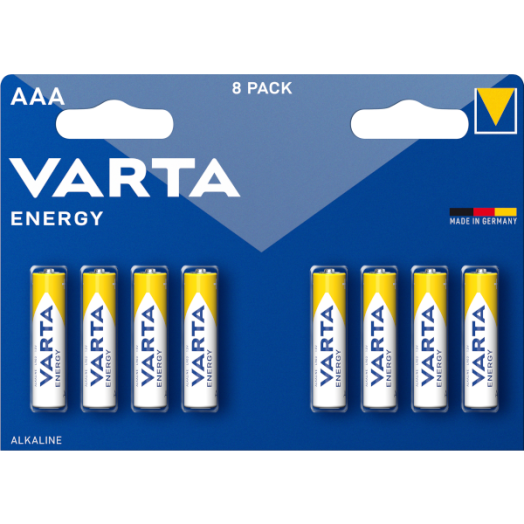 VARTA ENERGY ALKÁLI MIKRO ELEM AAA 8BL 1,5V LR06