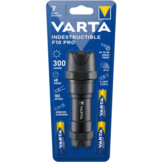 VARTA ELEMPLÁMPA F10 PRO 3AAA