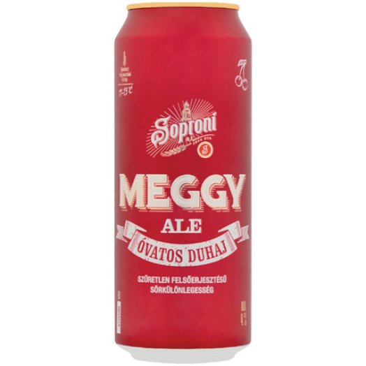 Soproni Óvatos Duhaj Meggy Ale dobozos sör