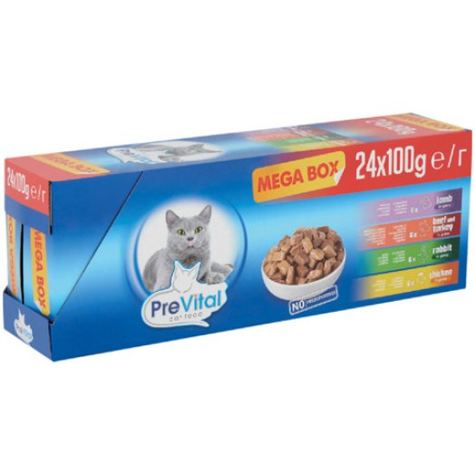 Prevital alutasakos macskaeledel megapack