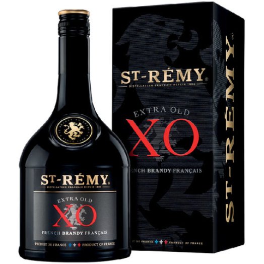 St-Rémy XO brandy díszdobozban