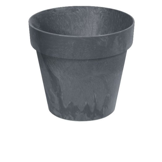 CUBE BETON EFFECT 300E VIRÁGCSERÉP MŰANYAG 30CM ANTARCIT SZÍNBEN