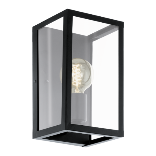 CHARTERHOUSE FALI LÁMPA E27 1X60W FEKETE