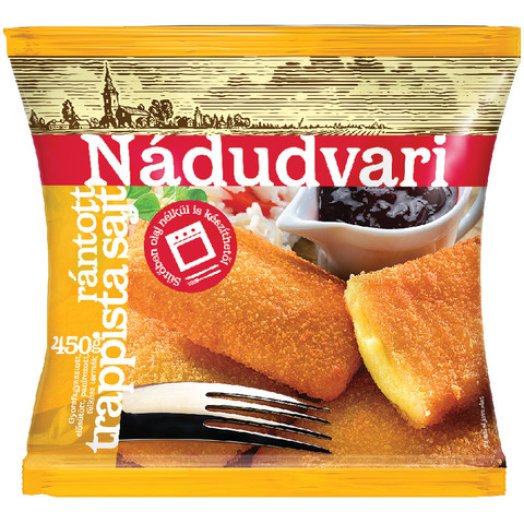 Nádudvari panírozott Trappista sajt