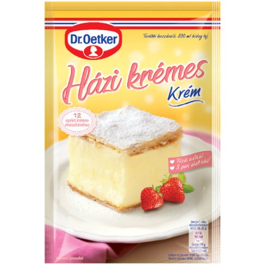 Dr. Oetker házi krémes krémpor