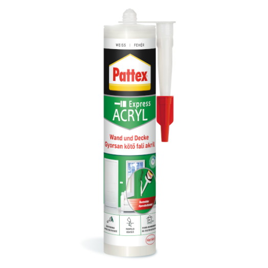 PATTEX EXPRESS AKRIL FEHÉR 280 ML