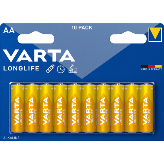 VARTA LONGLIFE BL10 CERUZA/ AA LR06 ELEM