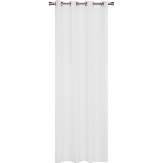 FÉNYÁTERESZTŐ FÜGGÖNY FEHÉR 140X260CM