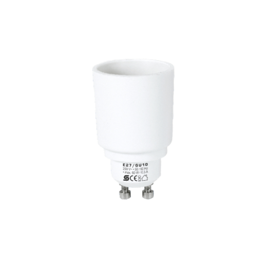 FOGLALAT ÁTALAKÍTÓ ADAPTER E27/GU10