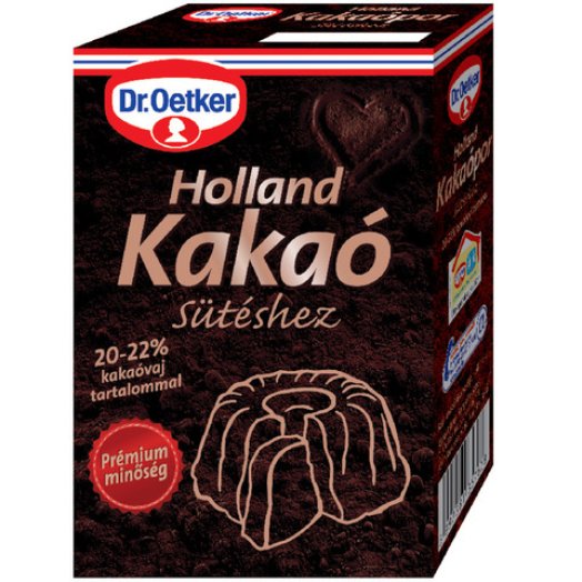 Dr. Oetker Holland kakaó sütéshez