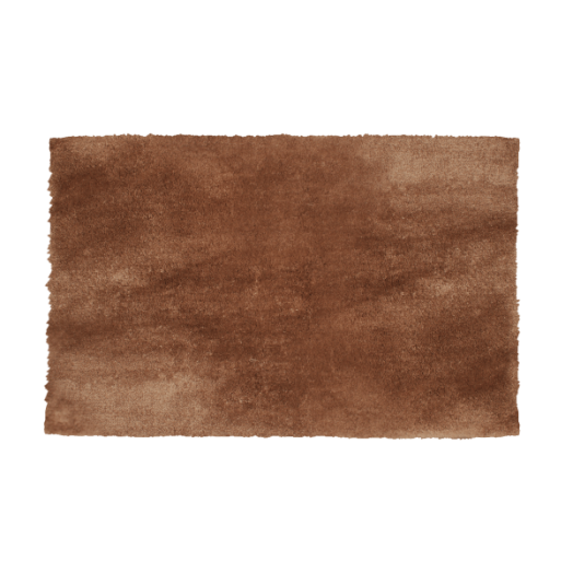 FÜRDŐSZOBASZŐNYEG DELUXE L 80X50 CM SÖTÉTBARNA