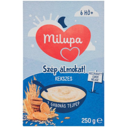 Milupa Szép Álmokat, Jó reggelt vagy Natúr tejpép
