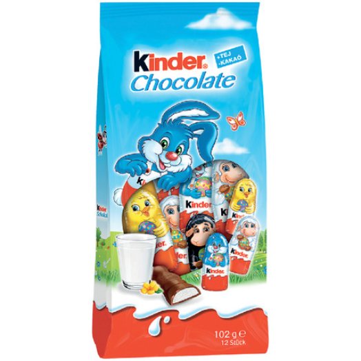 Kinder töltött figurák