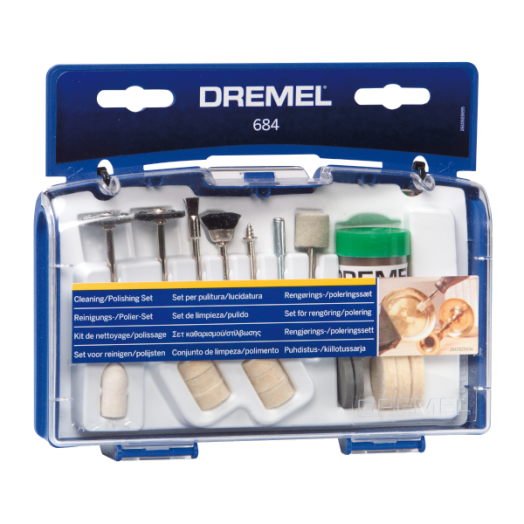 TISZTÍTÓ/POLÍROZÓ KÉSZLET DREMEL 20 DARABOS