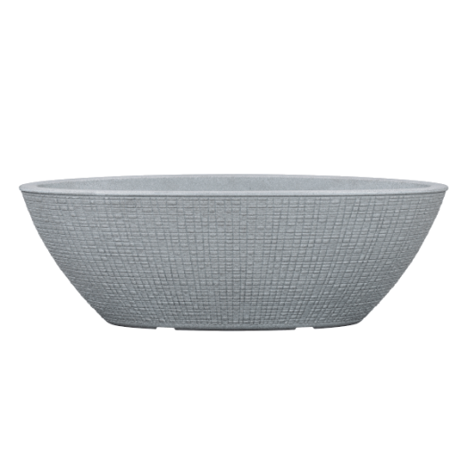 MŰANYAG VIRÁGKASPÓ BARCEO JARDINIERE (298) 60CM VILÁGOS SZÜRKE SZÍNŰ