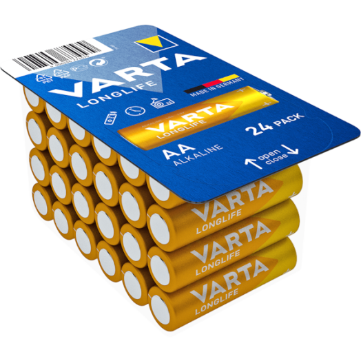 VARTA LONGLIFE BIGBOX24 CERUZA/ AA LR06 ELEM