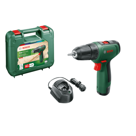 AKKUS FÚRÓ-CSAVAROZÓ 12V EASYDRILL +KOFFER 1 AKKUVAL