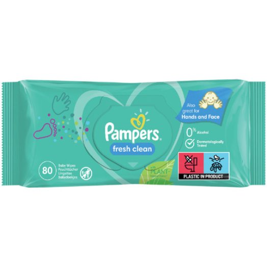 Pampers nedves babatörlő kendő