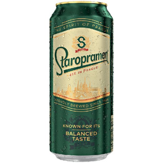 Staropramen dobozos sör