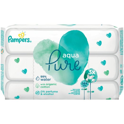 Pampers nedves babatörlő kendő multipack
