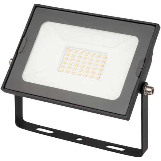 LED FÉNYVETŐ SLIM SMD 30W 2250LM 4000K FEKETE