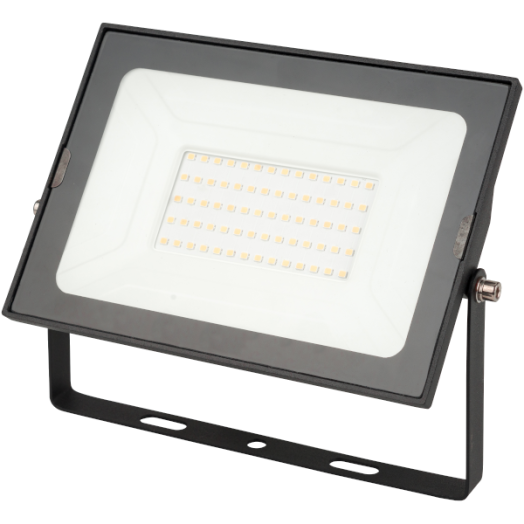 LED FÉNYVETŐ SLIM SMD 50W 5000 LM 4000K FEKETE