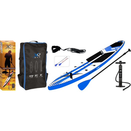 FELFÚJHATÓ ÁLLÓSZÖRF SUP XQMAX TOURING 350X79X15CM, DUPLA RÉTEGŰ