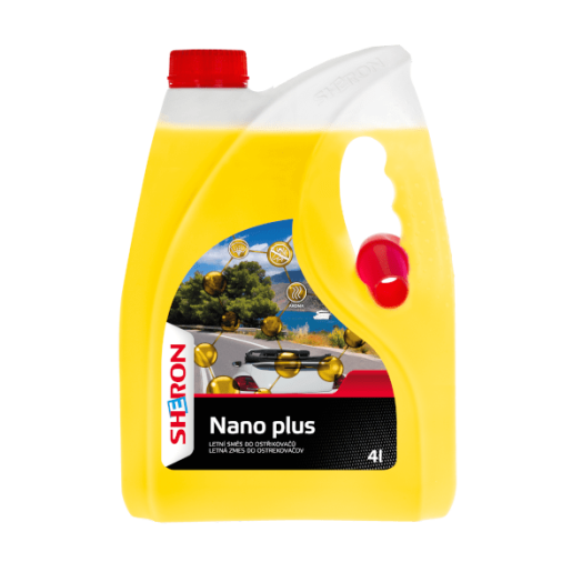 SHERON NYÁRI SZÉLVÉDŐMOSÓ 4L KIÖNTŐVEL NANO PLUS CITROM ILLATTAL