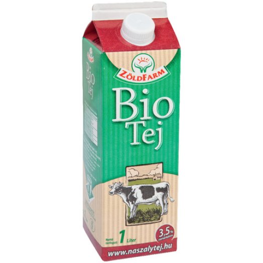 Zöldfarm Bio friss tej
