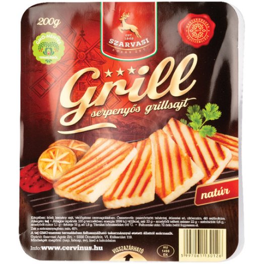 Szarvasi serpenyős grillsajt