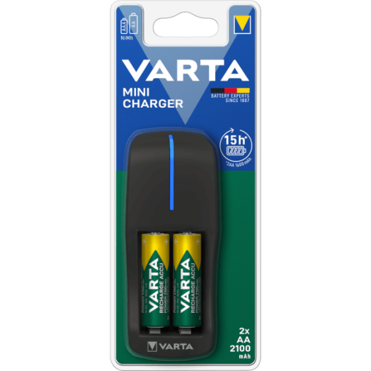 VARTA MINI AKKUTÖLTŐ 2X2100 MAH     57646101451