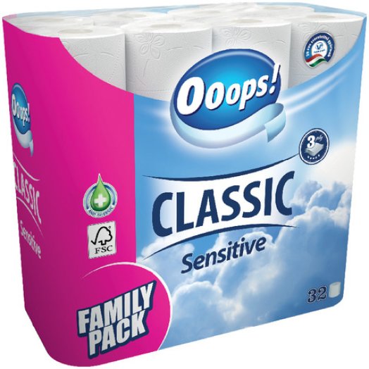 Ooops! Classic Sensitive toalettpapír